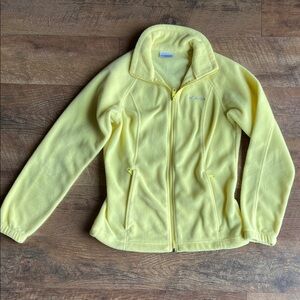Columbia Yellow Fleece Jacket